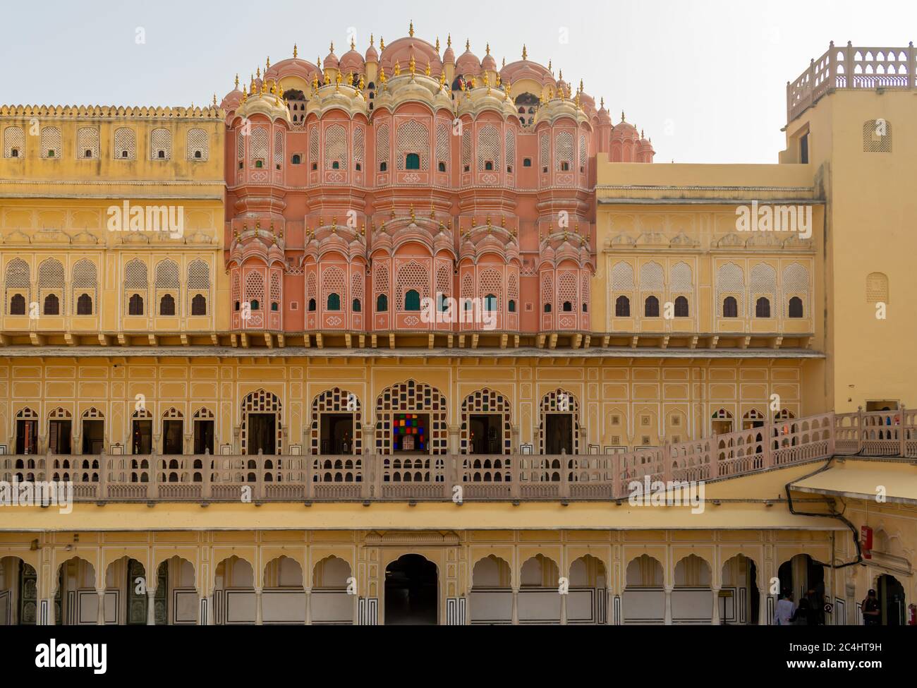 hawa mahal jaipur india interior high resolution stock photography and images alamy https www alamy com jaipur rajasthan india feb 2020 gate to the inner courtyard of the hawa mahal jaipur rajasthan india image364268621 html