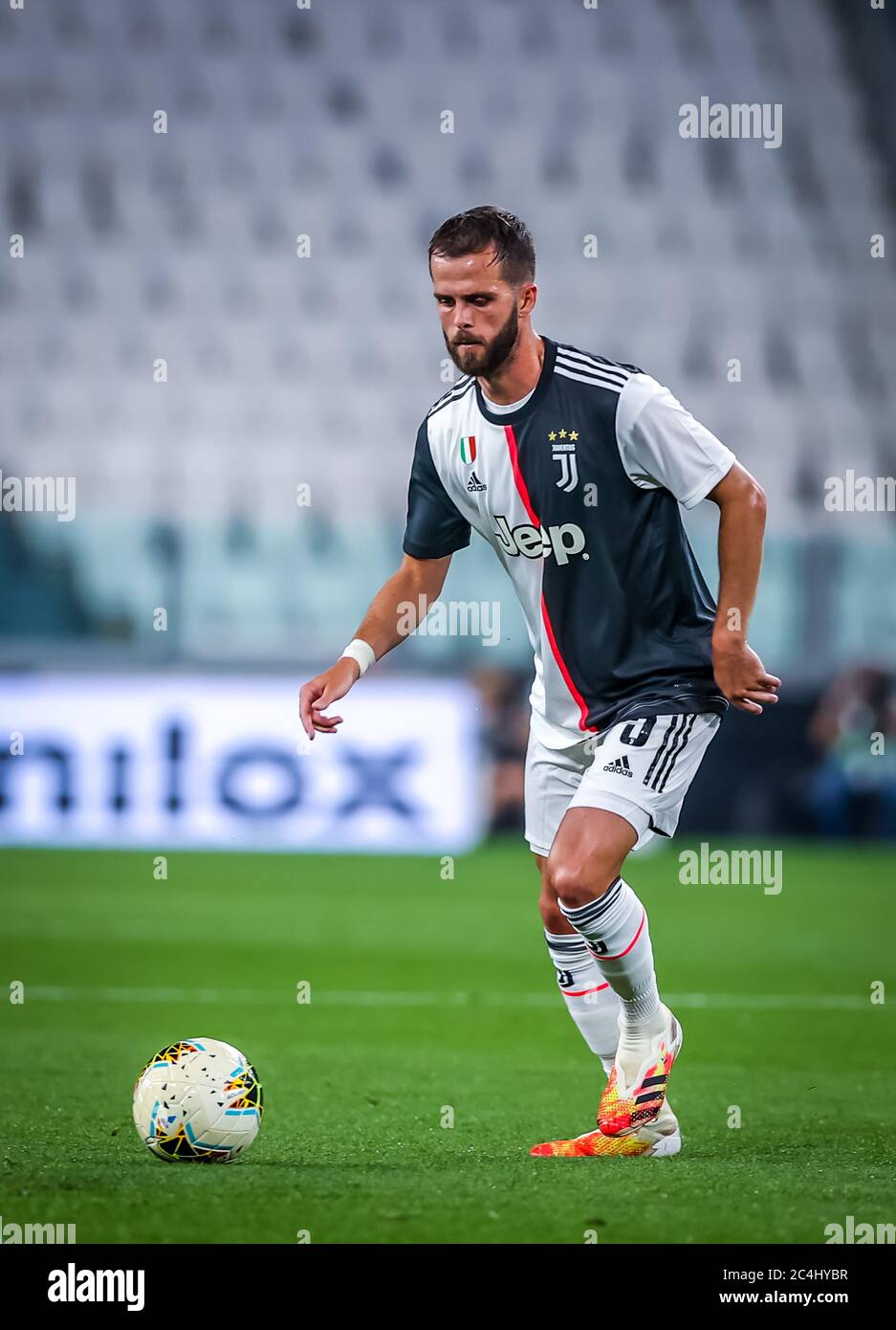 miralem pjanic of juventus during the serie a 2019/20 match