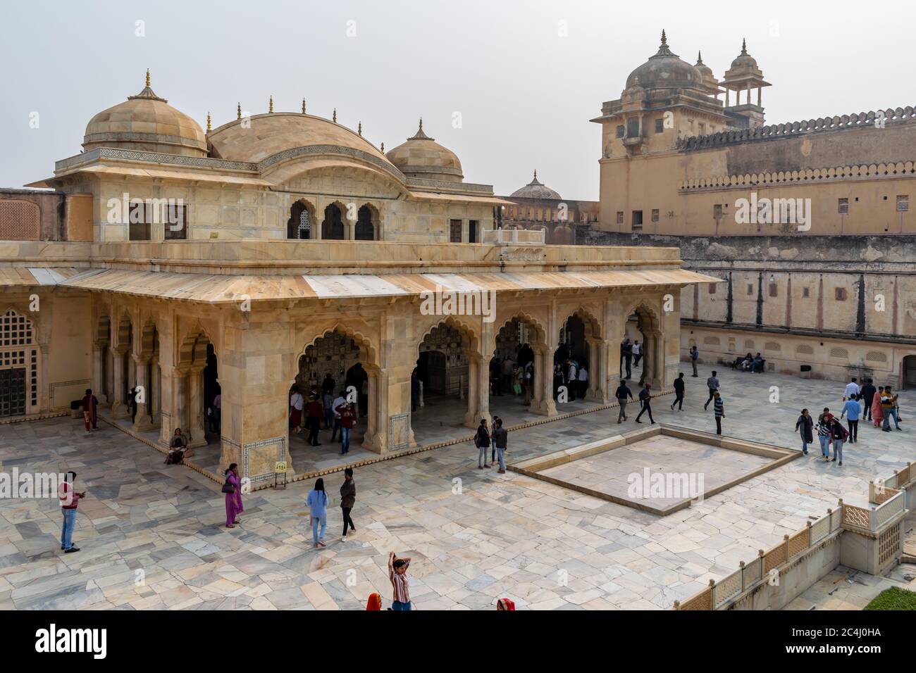 Sheesh Mahal Amber Fort Jaipur India High Resolution Stock Photography ...