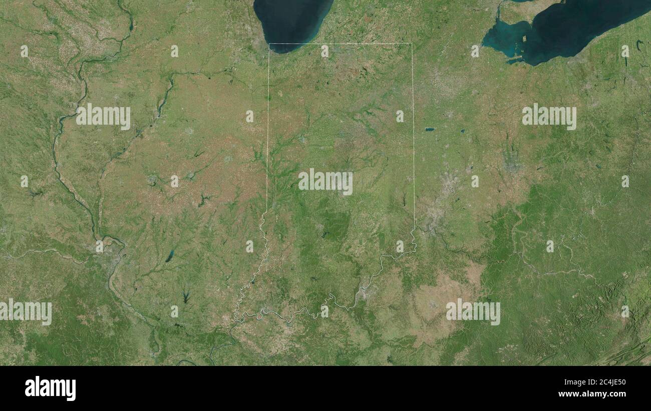 Map satellite geography indiana hires stock photography and images Alamy