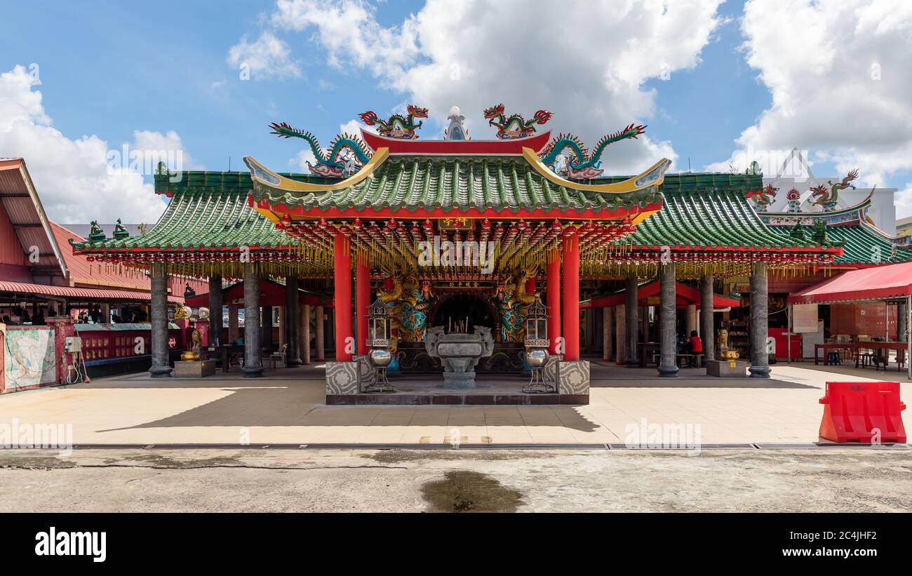 Miri, Sarawak, Malaysia: Taoist temple 'Tua Pek Kong' Stock Photo