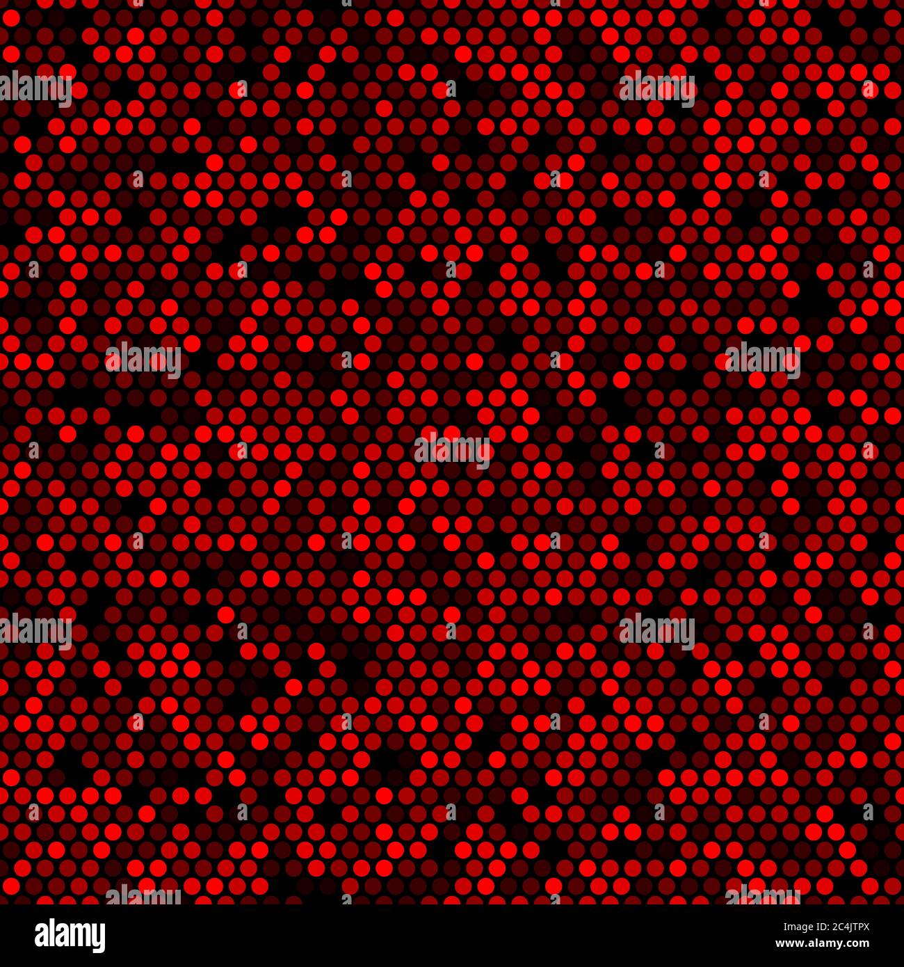 Abstract glowing circles pattern. Seamless vector illustration Stock Vector