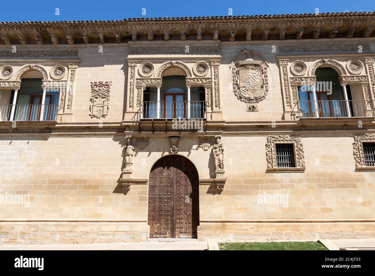 Town hall of Baeza. Renaissance city in the province of Jaén. World heritage site. Andalusia, Spain Stock Photo