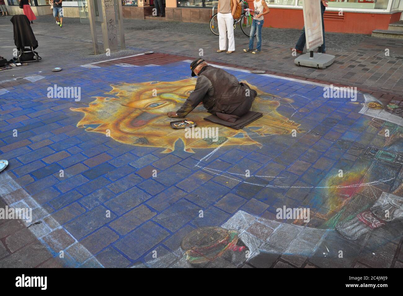 Rostock New Market Square in Germany Stock Photo - Alamy
