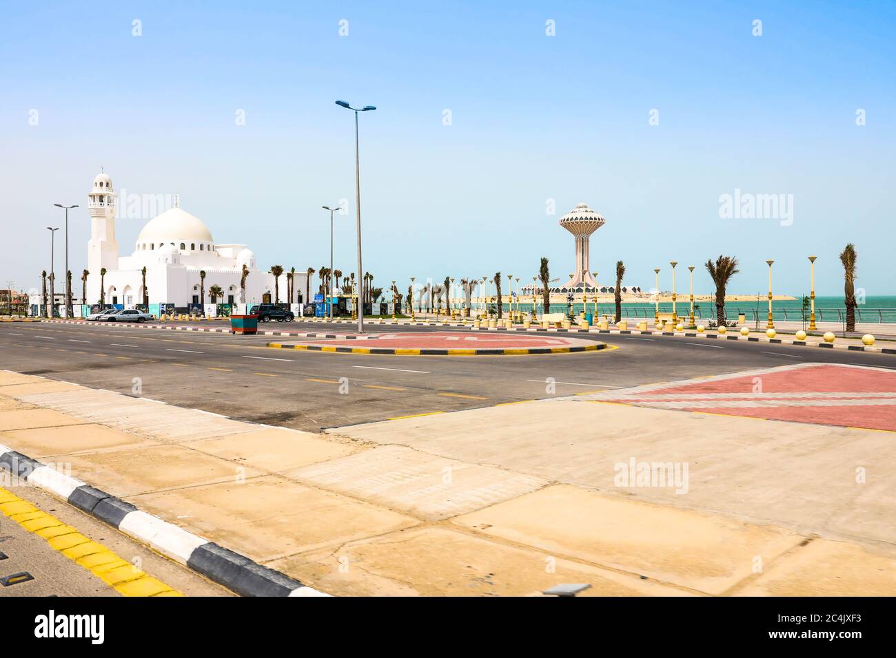 KSA . View in Dammam , Dammam , Saudi Arabia /11th January 2018 Stock Photo