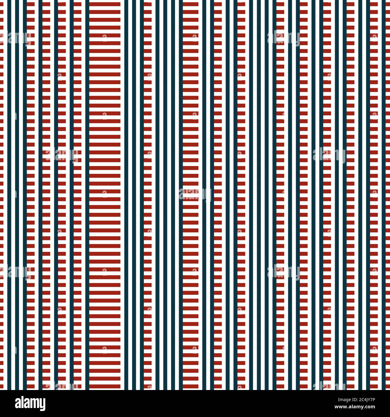 Seamless pattern with vertical green streaks Stock Vector