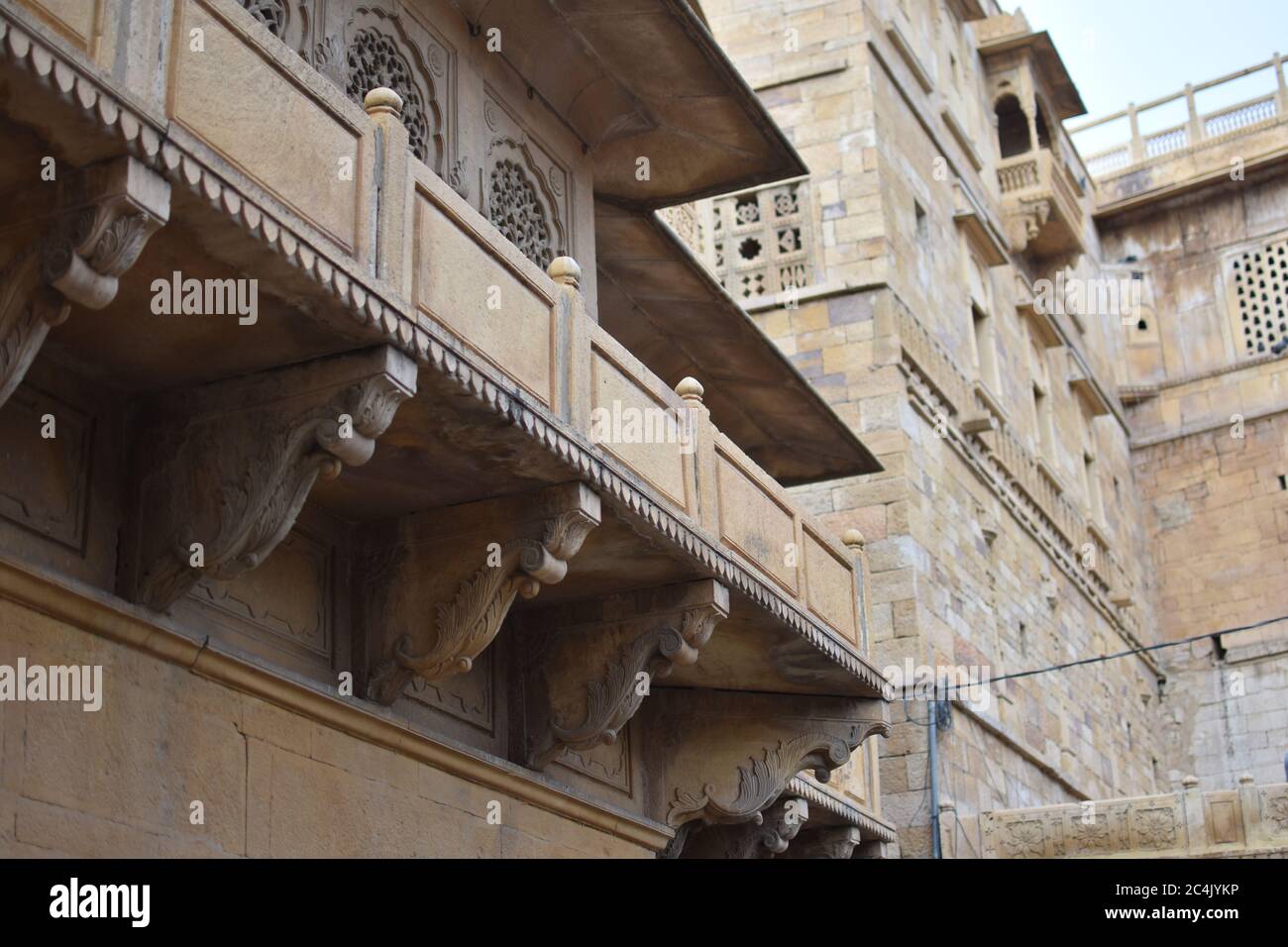 Inside The Jaisalmer Fort That Emanates The Glow Of Yellow Sandstone Inside The Jaisalmer Fort That Emanates The Glow Of Yellow Sandstone