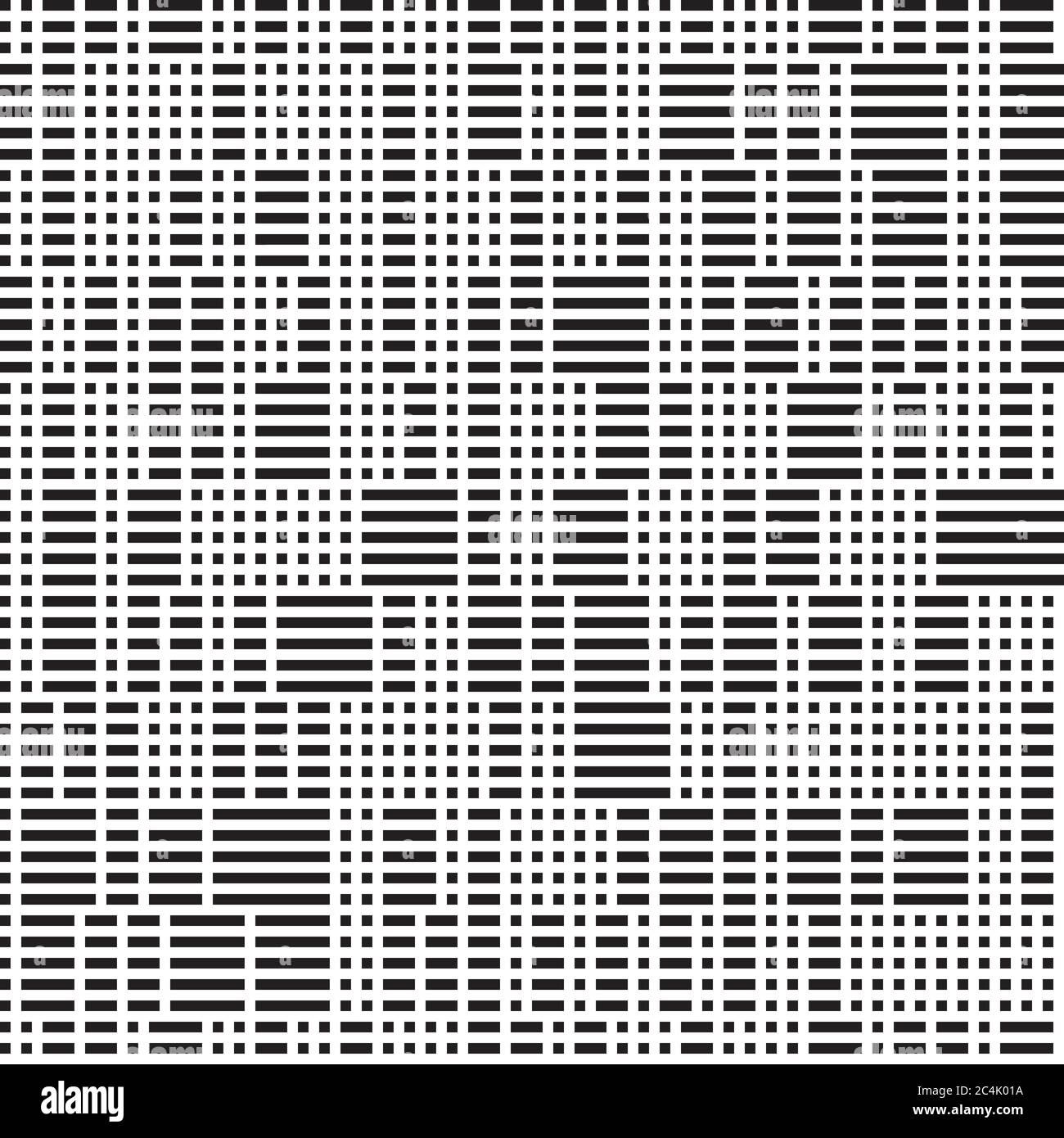 Seamless pattern with black segments Stock Vector