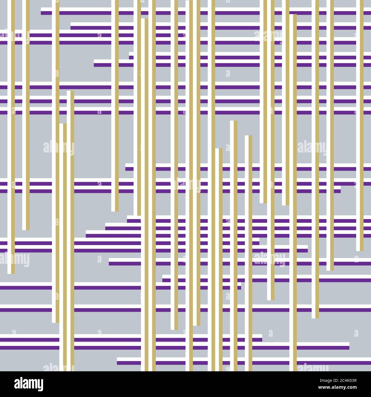 Seamless pattern with horizontal and vertical colored lines Stock ...