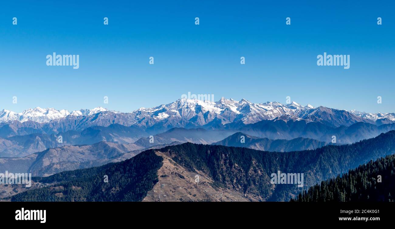 Shivalik Range of the Himalayas, Narkanda Valley, Himachal Pradesh a