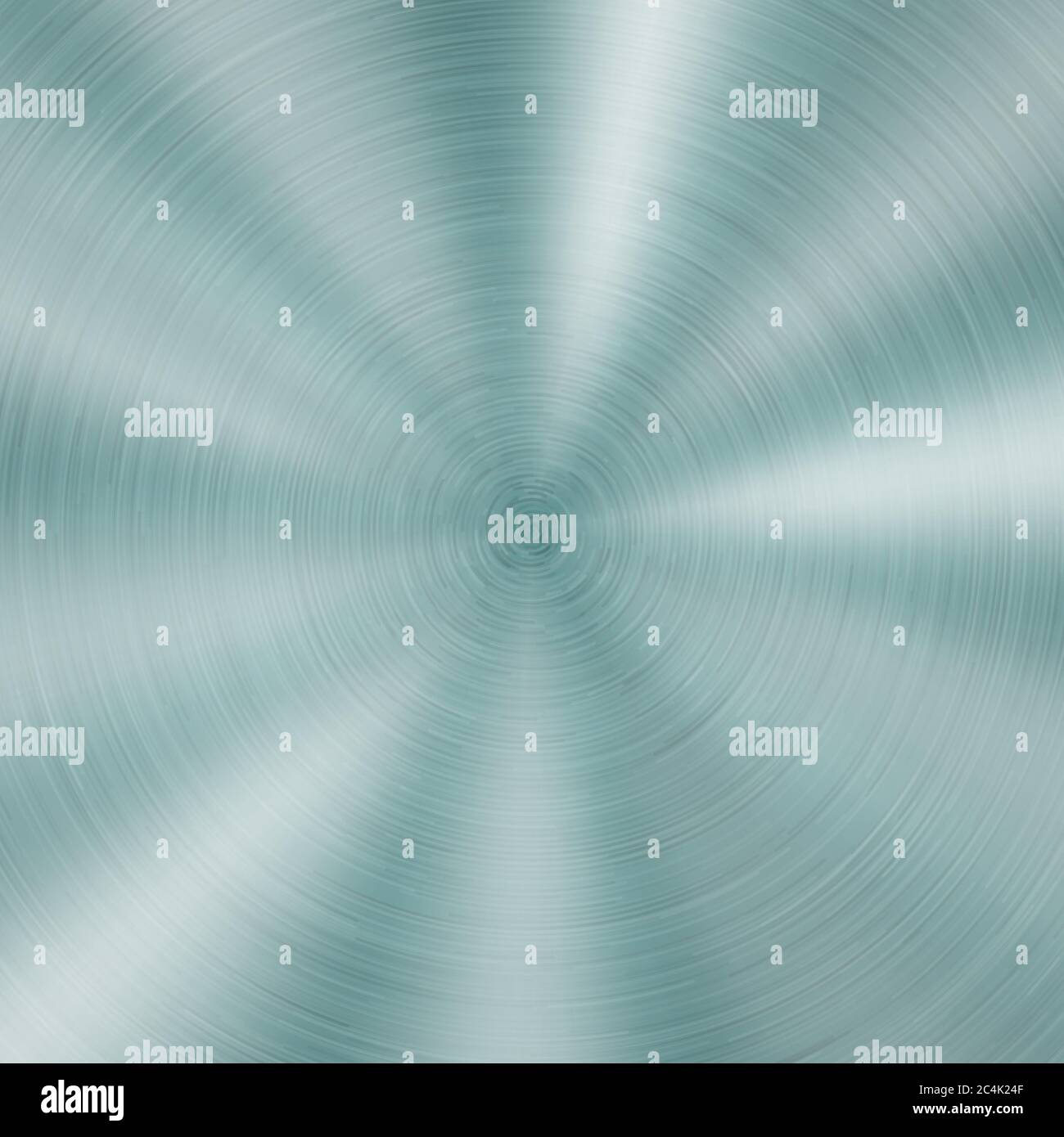 Abstract shiny metal background with circular brushed texture in light ...