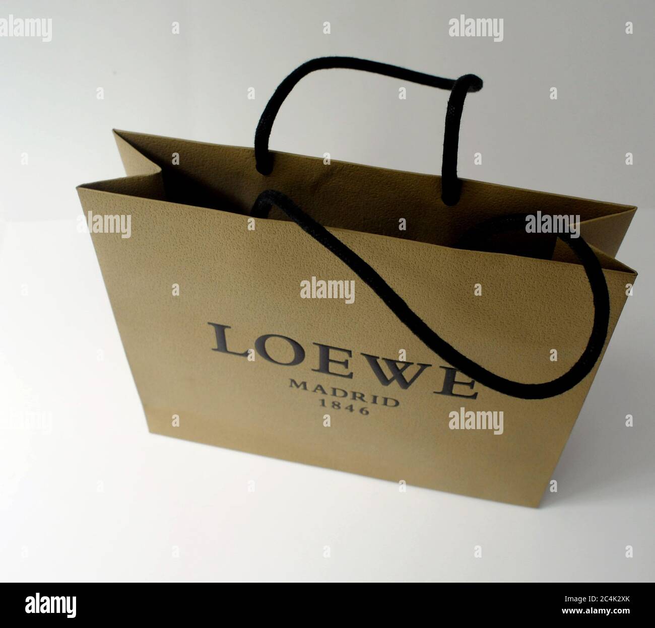 LOEWE paper bag. Design. Founded in 1846 in Madrid, Spain.LOEWE paper ...