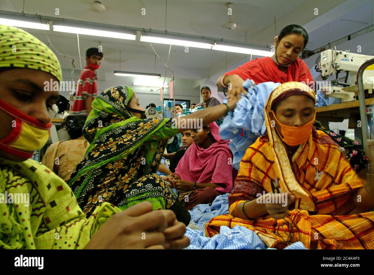 Women working in a garment factory Stock Photo - Alamy
