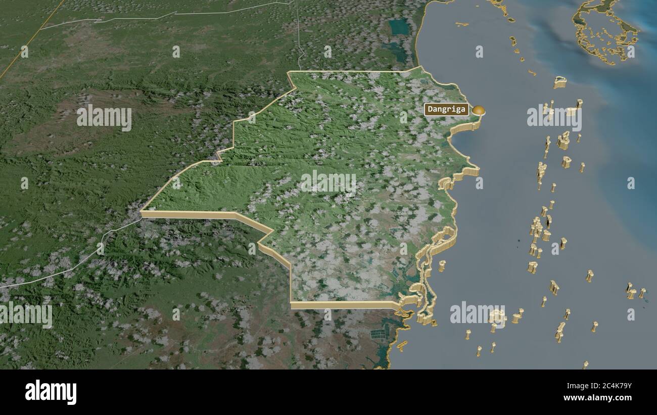 Stann creek belize district map hi-res stock photography and images - Alamy