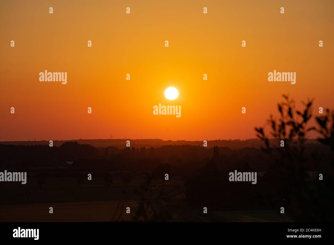 Sunset landscapes hi-res stock photography and images - Alamy