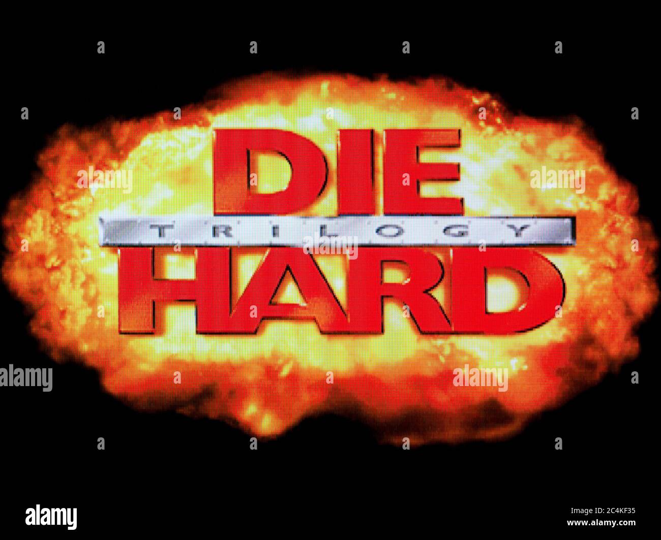 Die Hard Trilogy - Sony Playstation 1 PS1 PSX - Editorial use only Stock Photo