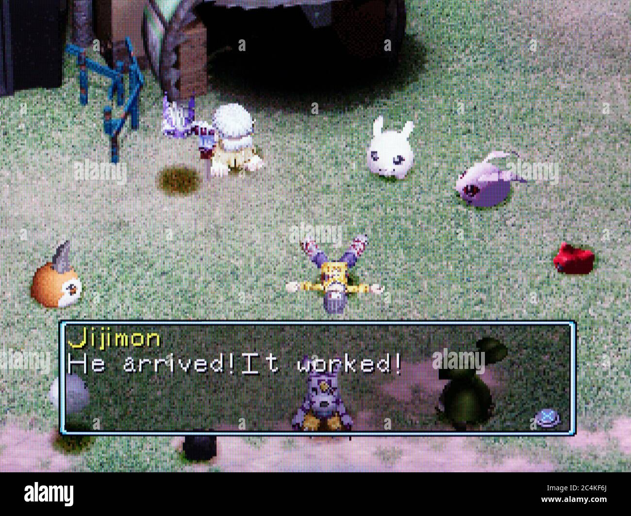 Digimon World - Sony Playstation 1 PS1 PSX - Editorial use only Stock Photo