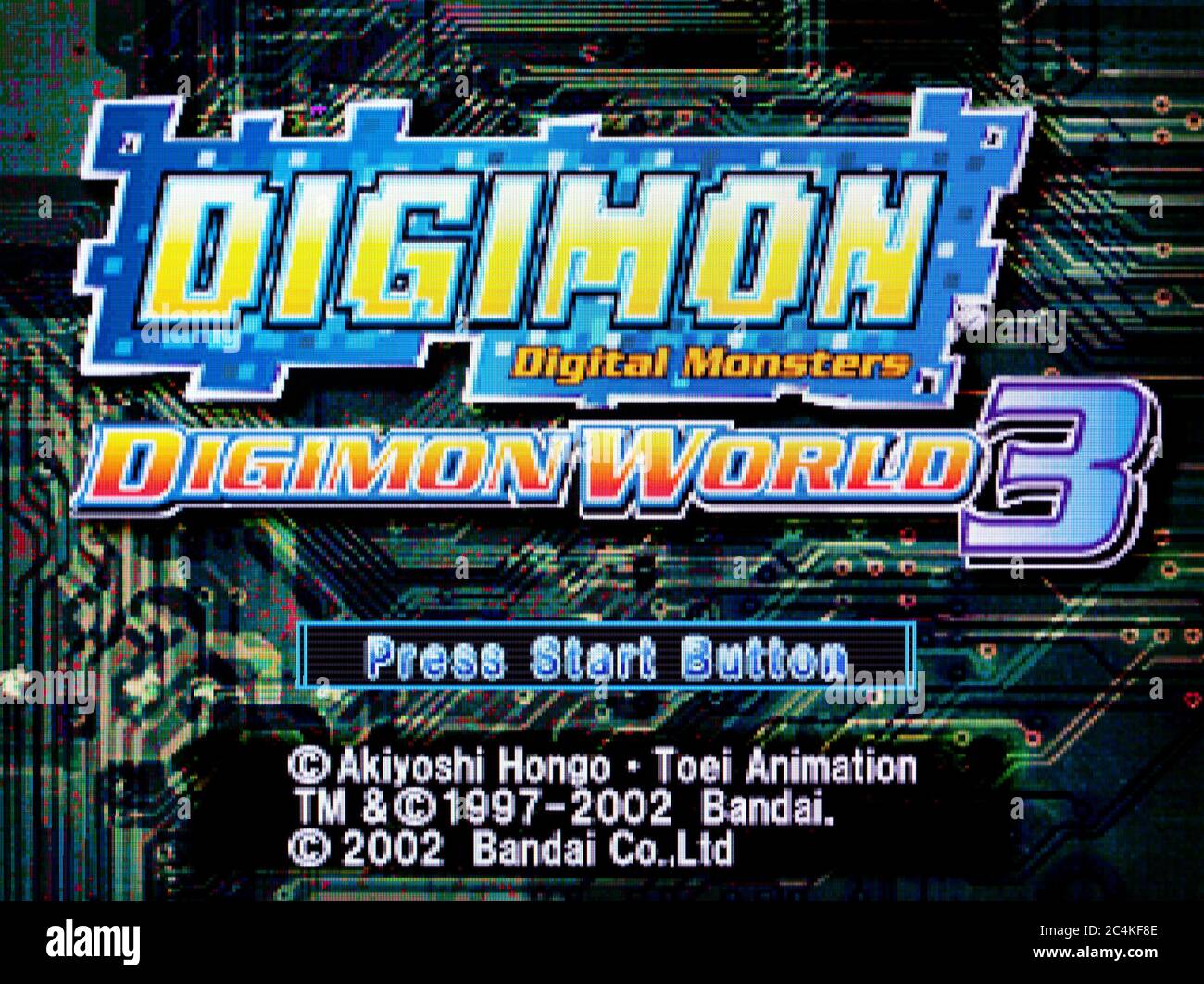 Digimon World 3 - Sony Playstation 1 PS1 PSX - Editorial use only Stock  Photo - Alamy