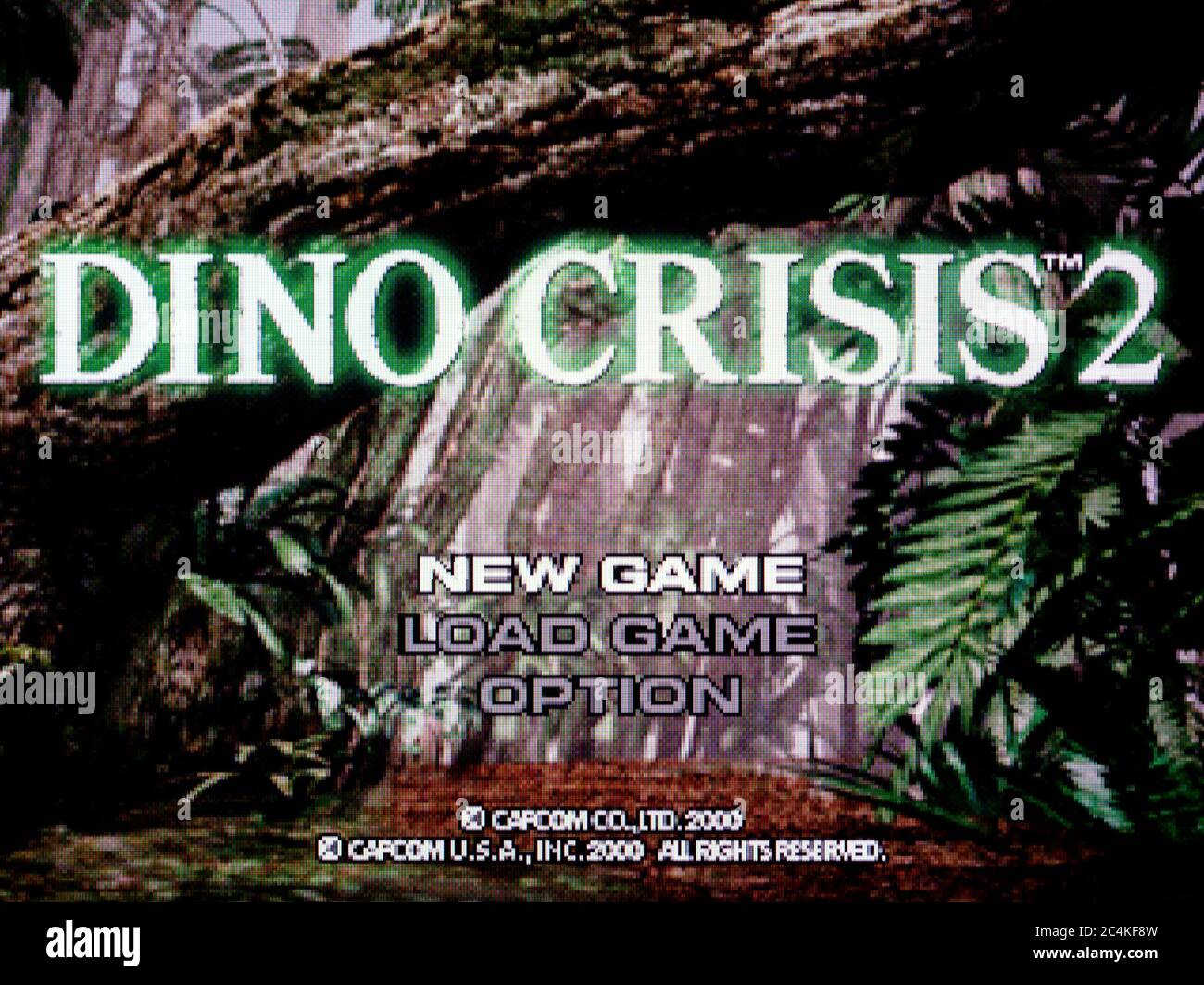 Dino Crisis 2 - Sony Playstation 1 PS1 PSX - Editorial use only Stock Photo