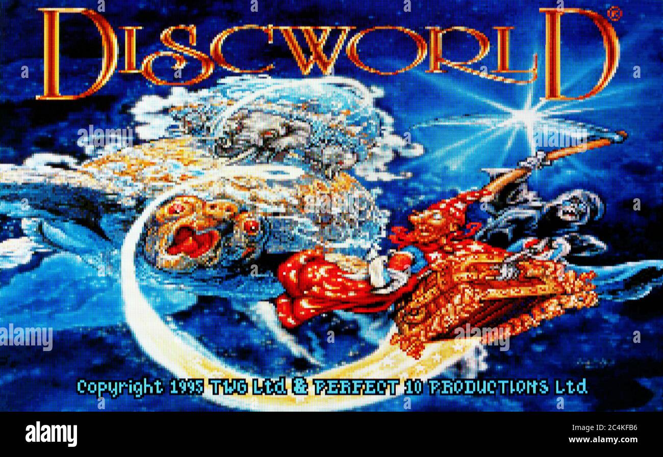 Discworld - Sony Playstation 1 PS1 PSX - Editorial use only Stock Photo -  Alamy