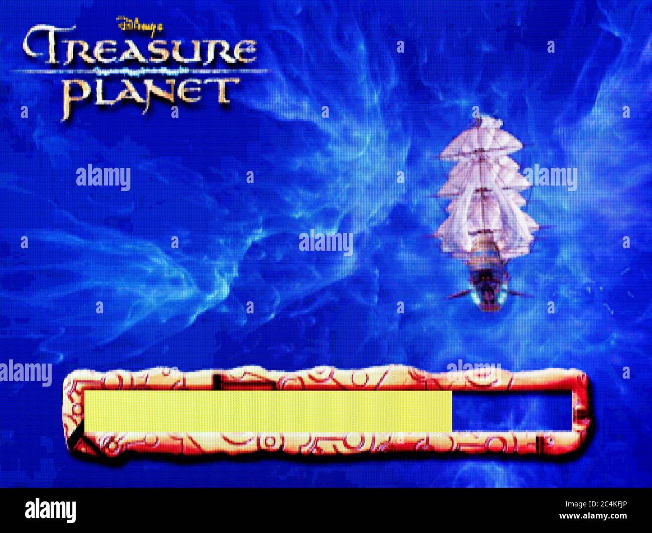 Disney's Treasure Planet - Sony Playstation 1 PS1 PSX - Editorial use only Stock Photo