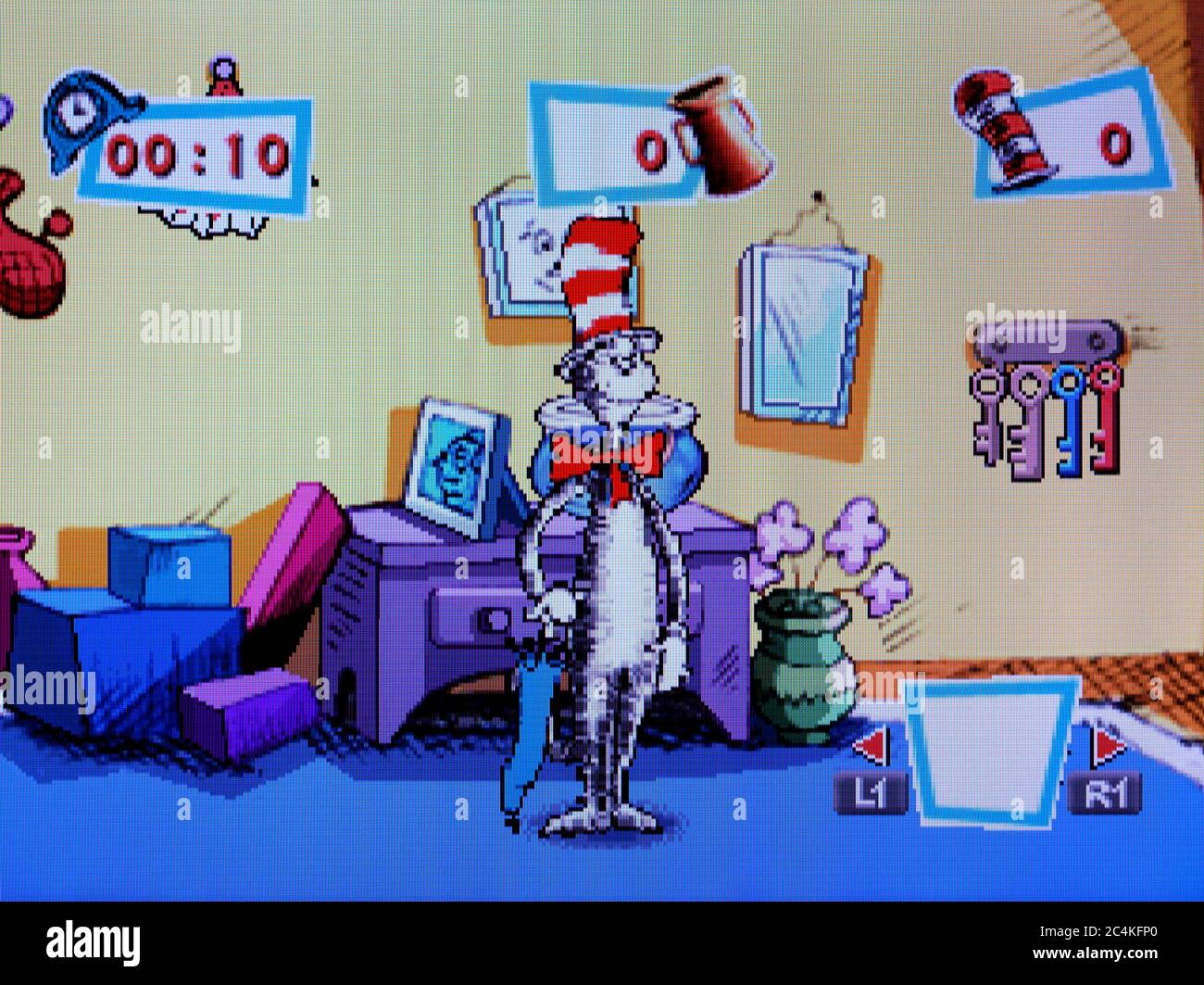 Cat in the Hat - Sony Playstation 1 PS1 PSX - Editorial use only Stock Photo