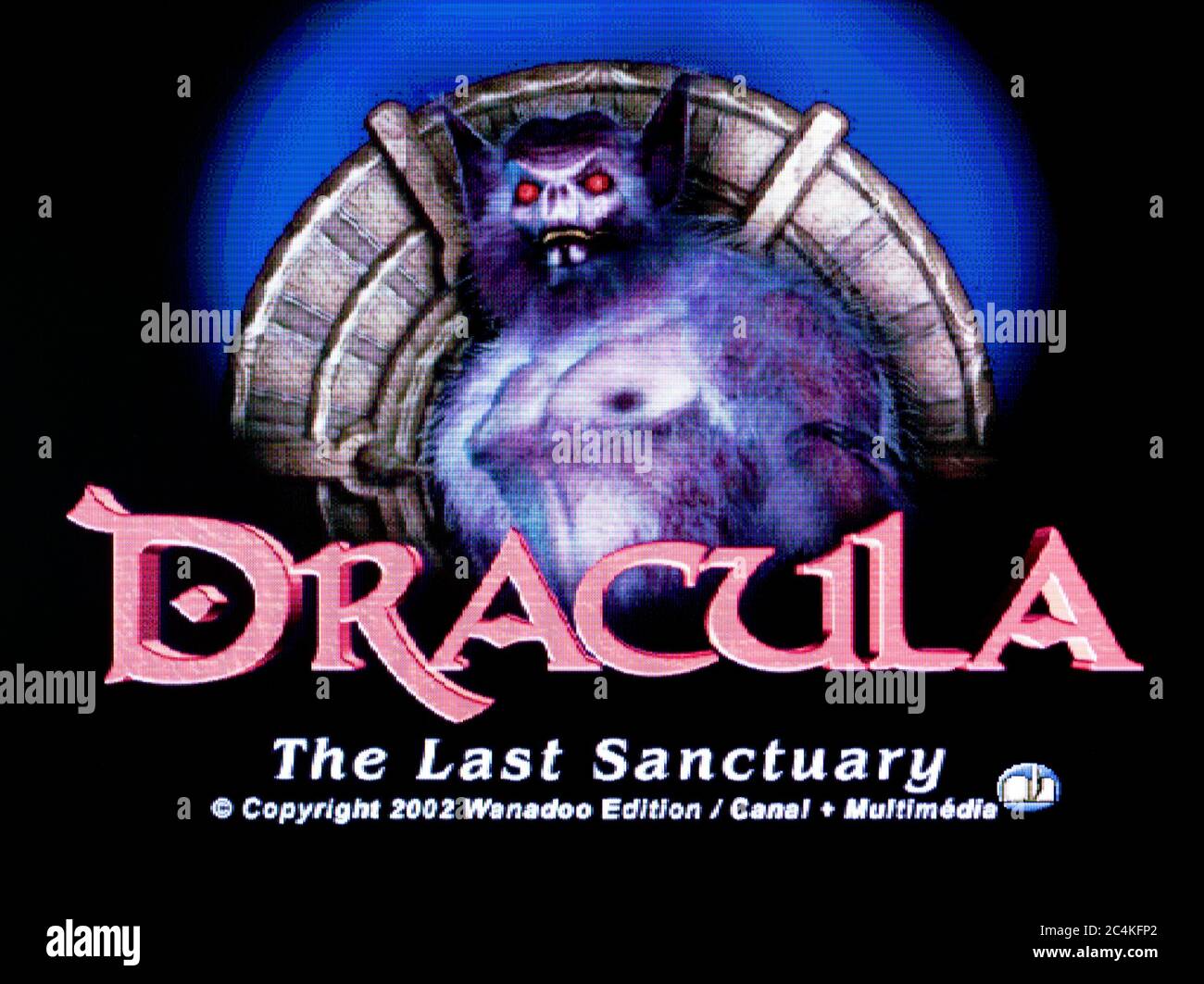 Dracula The Last Sanctuary - Sony Playstation 1 PS1 PSX - Editorial use only Stock Photo