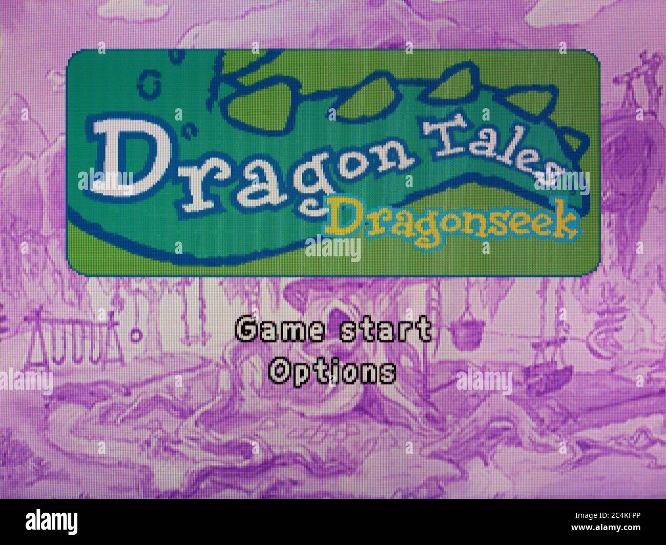Dragon Tales Dragonseek - Sony Playstation 1 PS1 PSX - Editorial use only Stock Photo