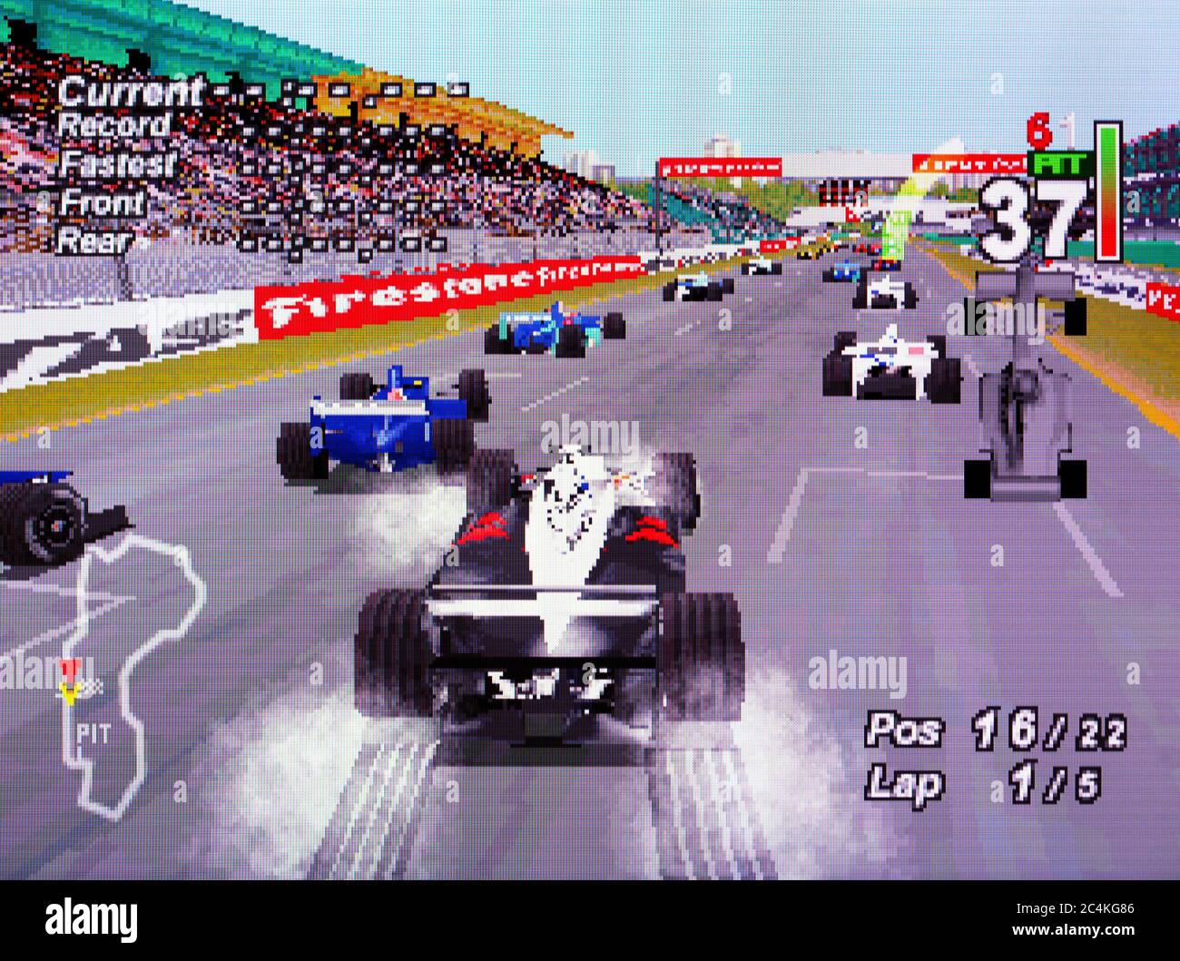 F1 World Grand Prix - Sony Playstation 1 PS1 PSX - Editorial use only Stock  Photo - Alamy