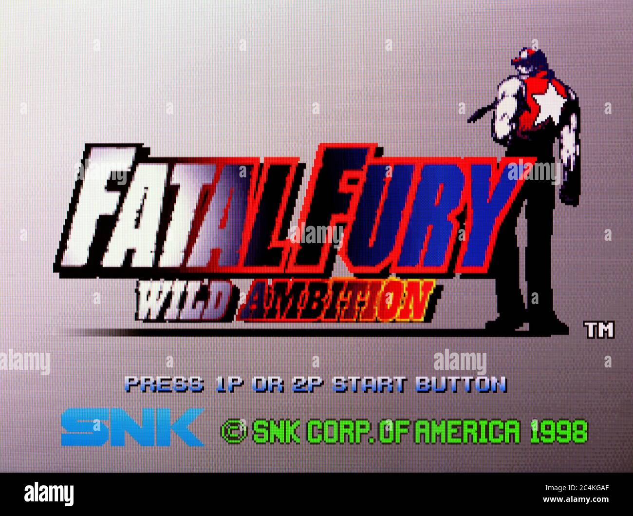 Fatal Fury Wild Ambition - Sony Playstation 1 PS1 PSX - Editorial
