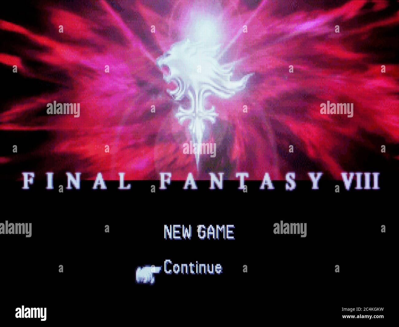 Final Fantasy VIII - Sony Playstation 1 PS1 PSX - Editorial use only Stock Photo