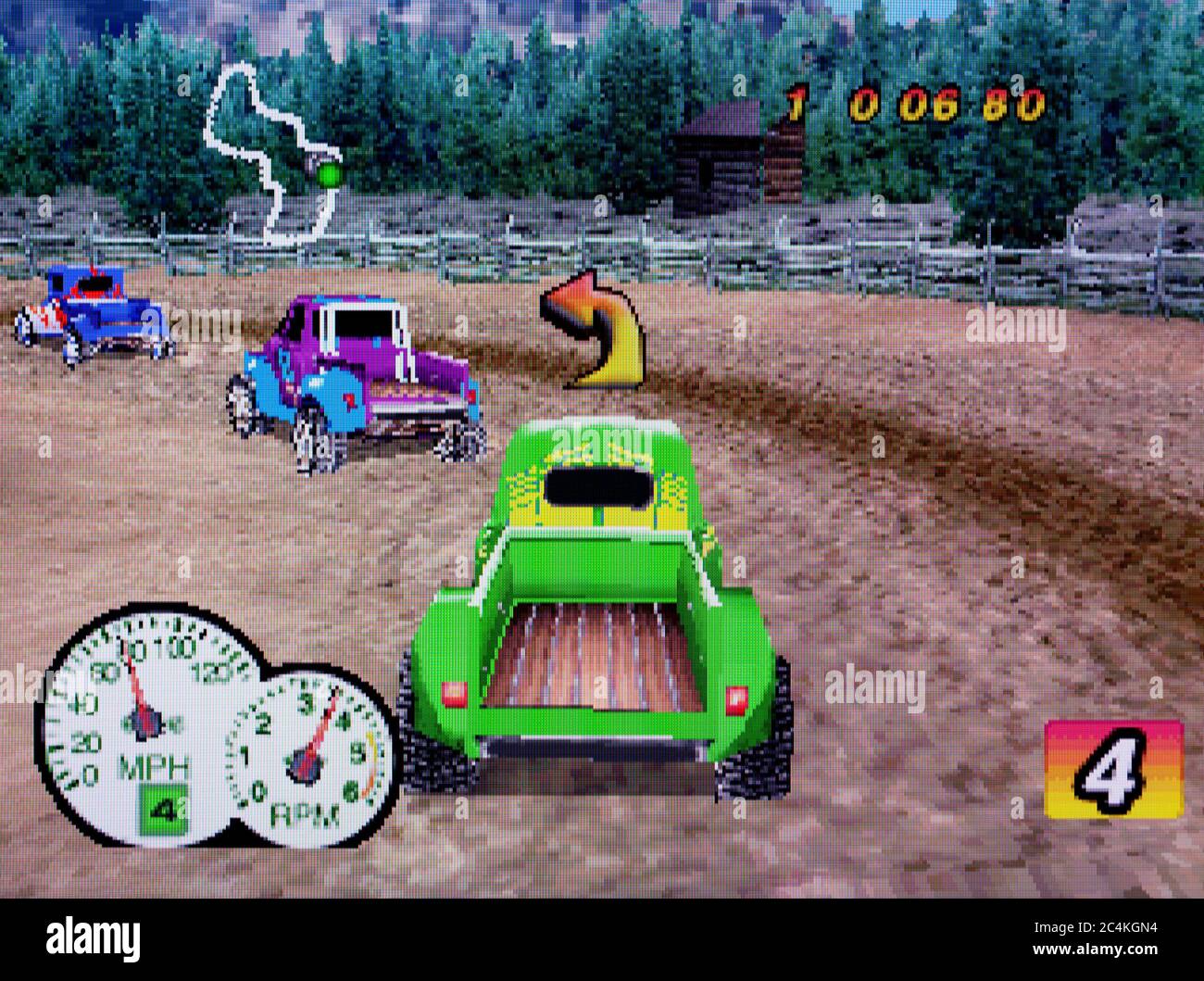 Ford Truck Mania - Sony Playstation 1 PS1 PSX - Editorial use only Stock Photo