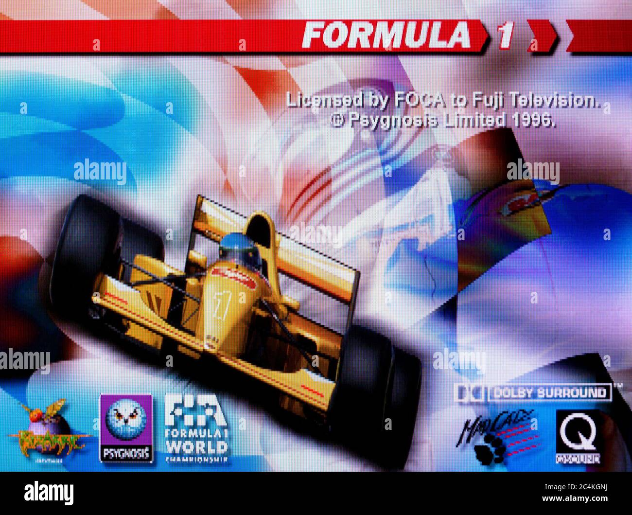 Formula 1 - Sony Playstation 1 PS1 PSX - Editorial use only Stock Photo -  Alamy