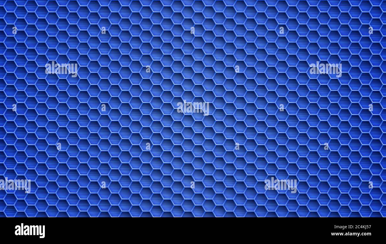 Abstract blue metal hexagon background hi-res stock photography and images  - Page 2 - Alamy, image size:1300x821