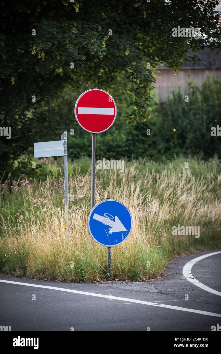 German Autobahn Highway Stock Photo Alamy