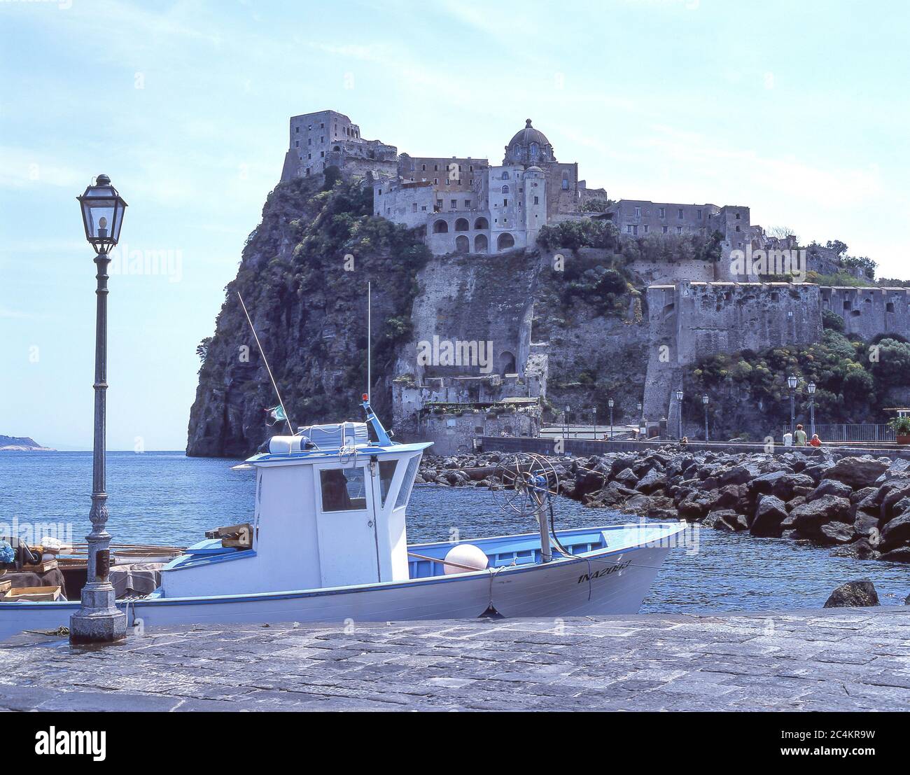 Aragonese Castle, Ischia, Campagnia Region, Italy Stock Photo