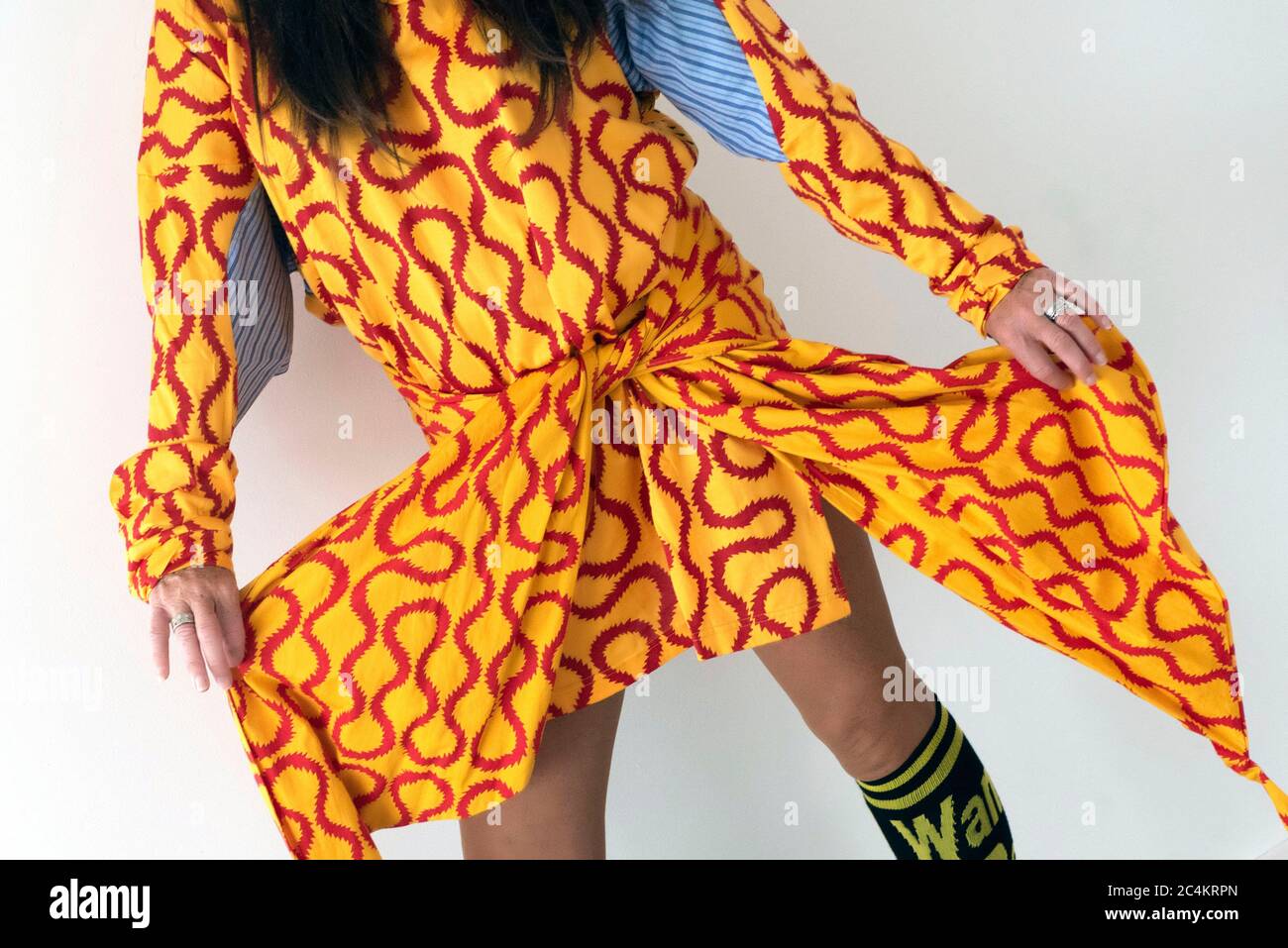 ★Vivienne Westwood★ Small Scrunch Yellow 81020021W0167E401 Vivienne Westwood x Melissa Lime Green Jelly Sandals, 10 US