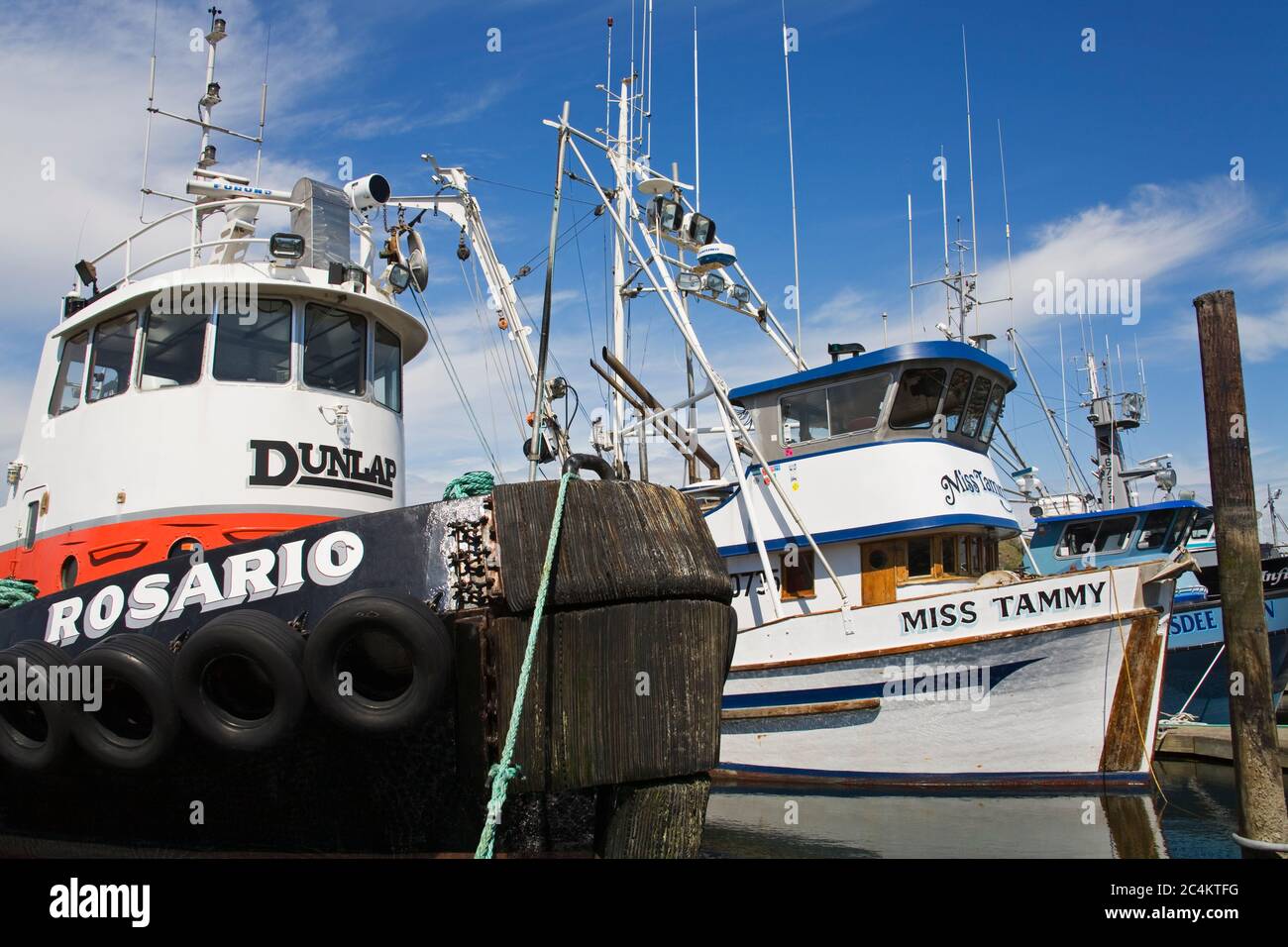 Tug Boat, Anacortes Port, Washington State, USA Stock Photo Alamy