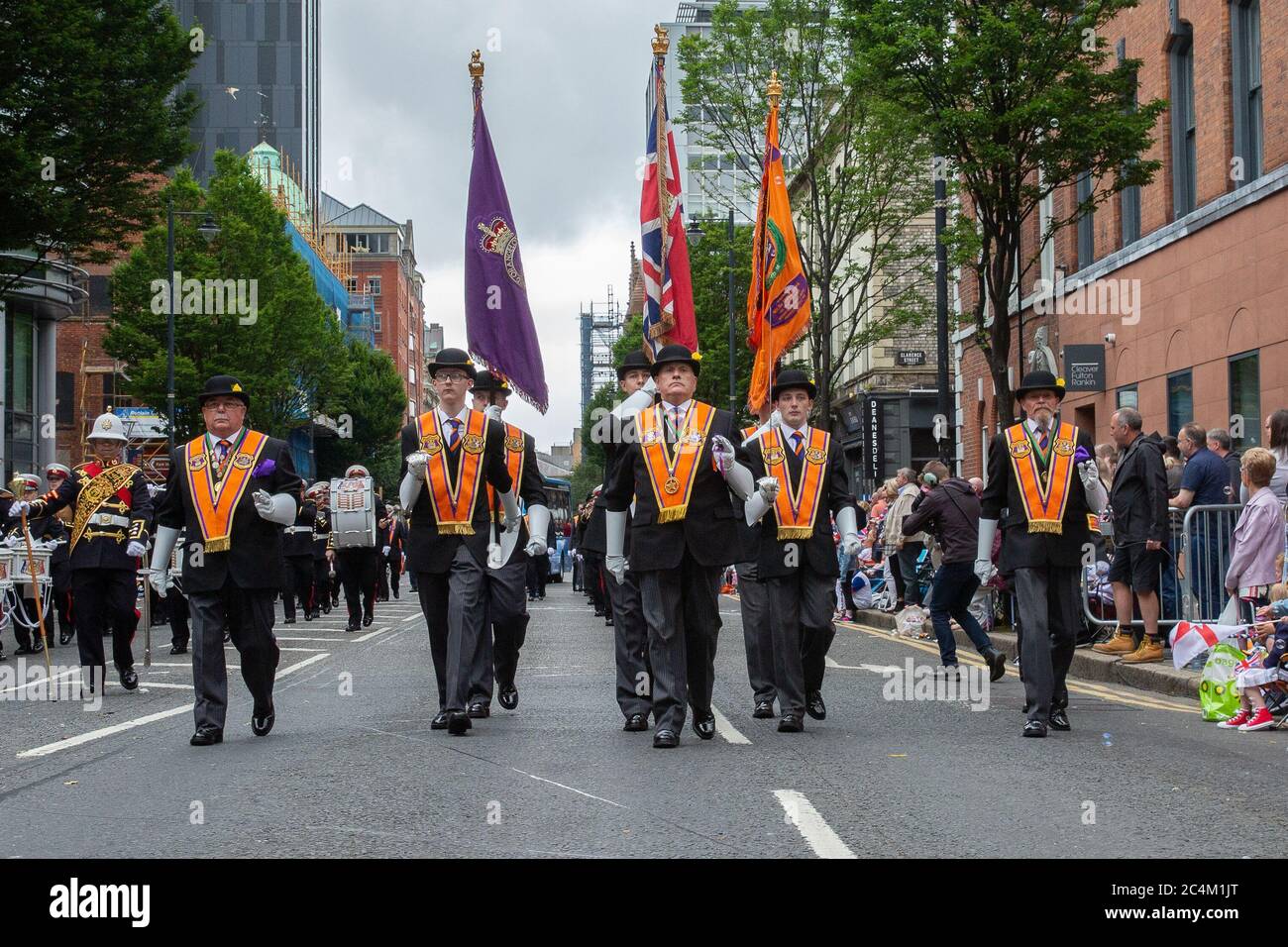 12th (twelfth) July Parade, Belfast Stock Photo