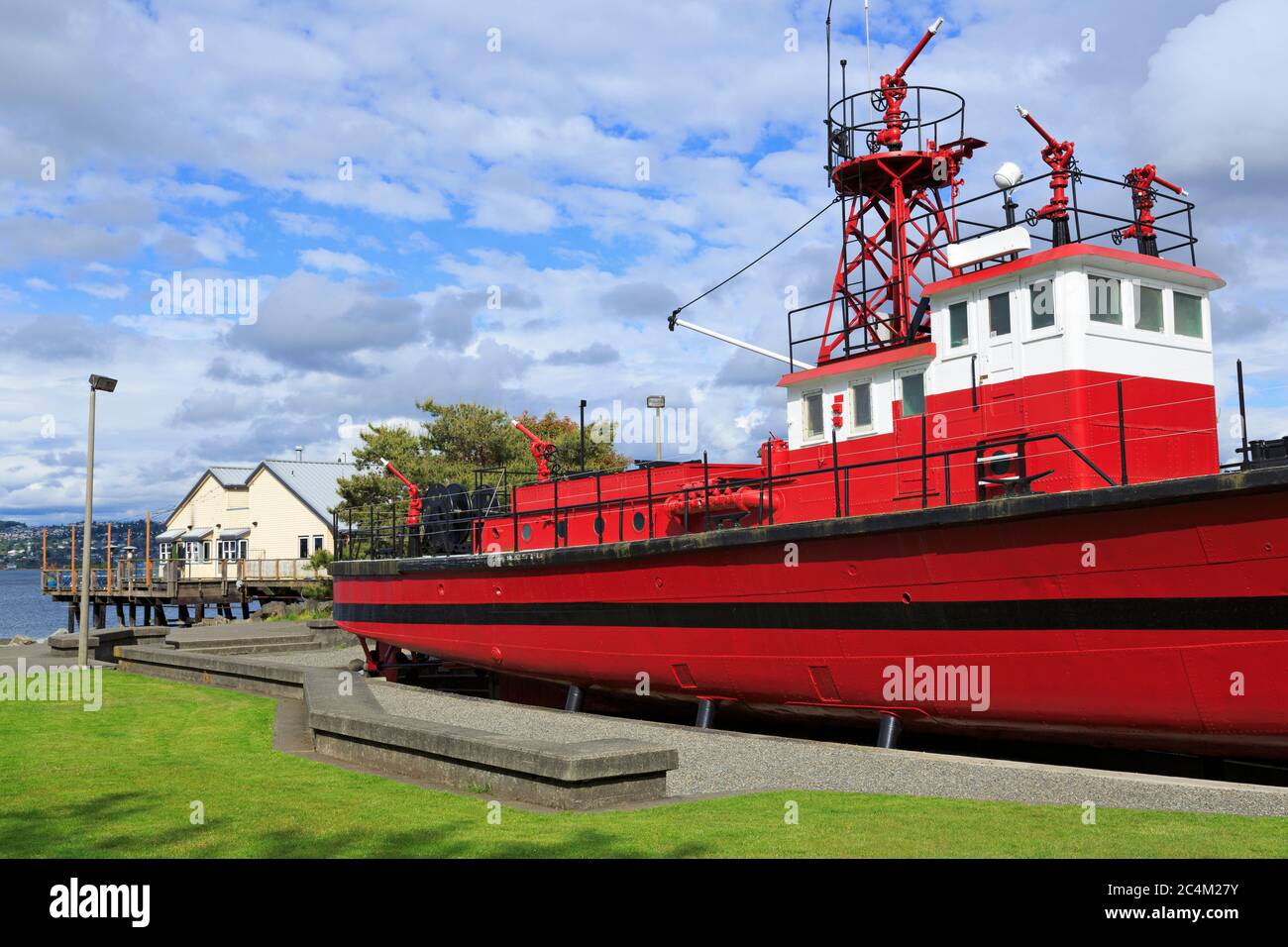 Fireboat #1,Tacoma,Washington State,USA Stock Photo - Alamy