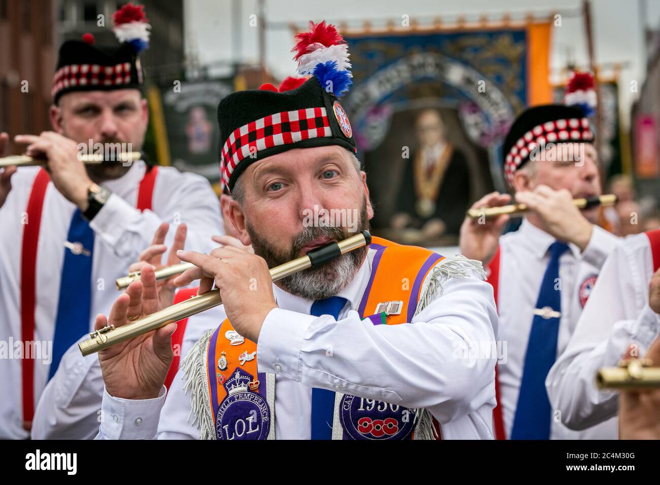 Flute marching band hires stock photography and images Alamy