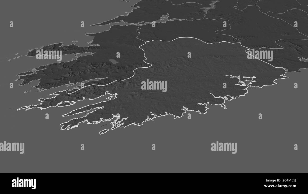 Map of cork ireland Black and White Stock Photos & Images Alamy