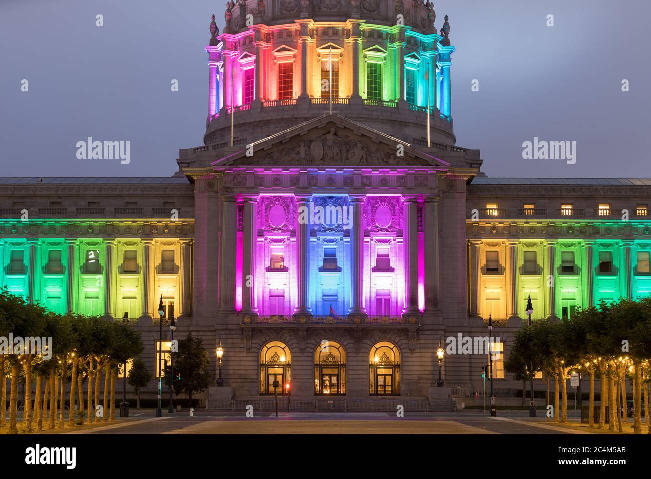 SF City Hall 2020 Pride Week Stock Photo Alamy