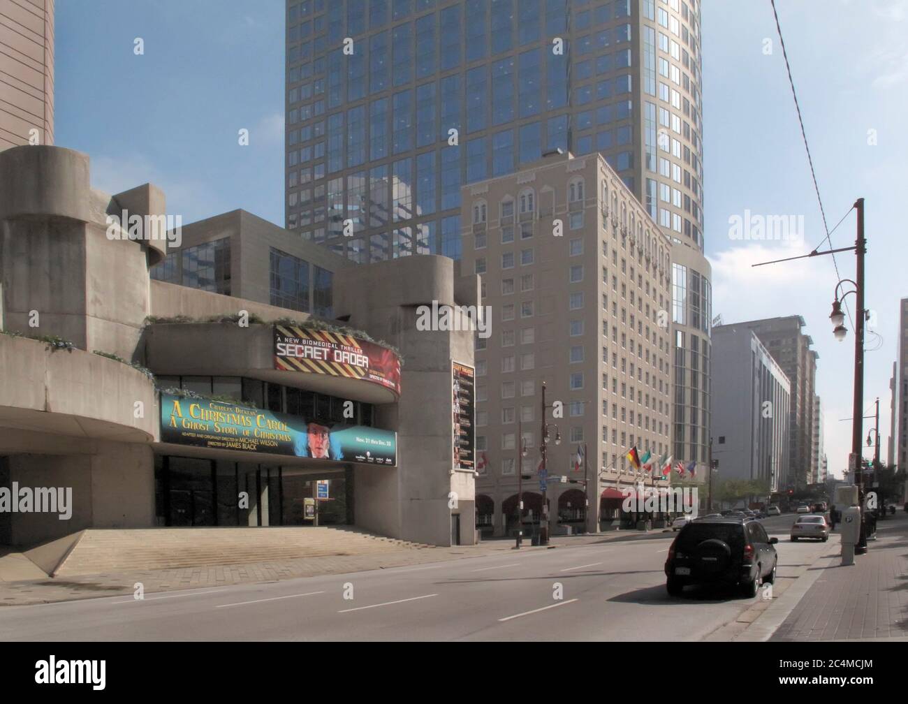 Theater District Houston, Texas, USA Stock Photo Alamy