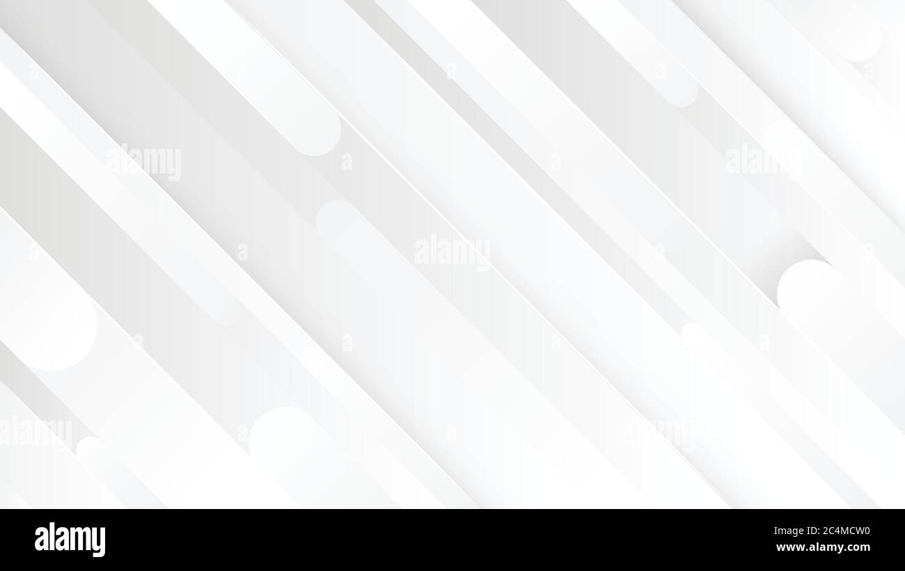 Creative minimal geometric with dynamic shapes abstract white ...