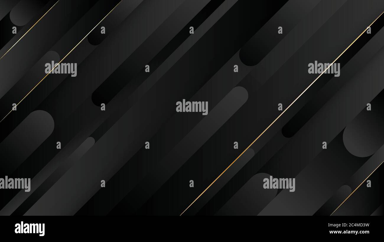 Creative minimal geometric with dynamic shapes abstract black ...