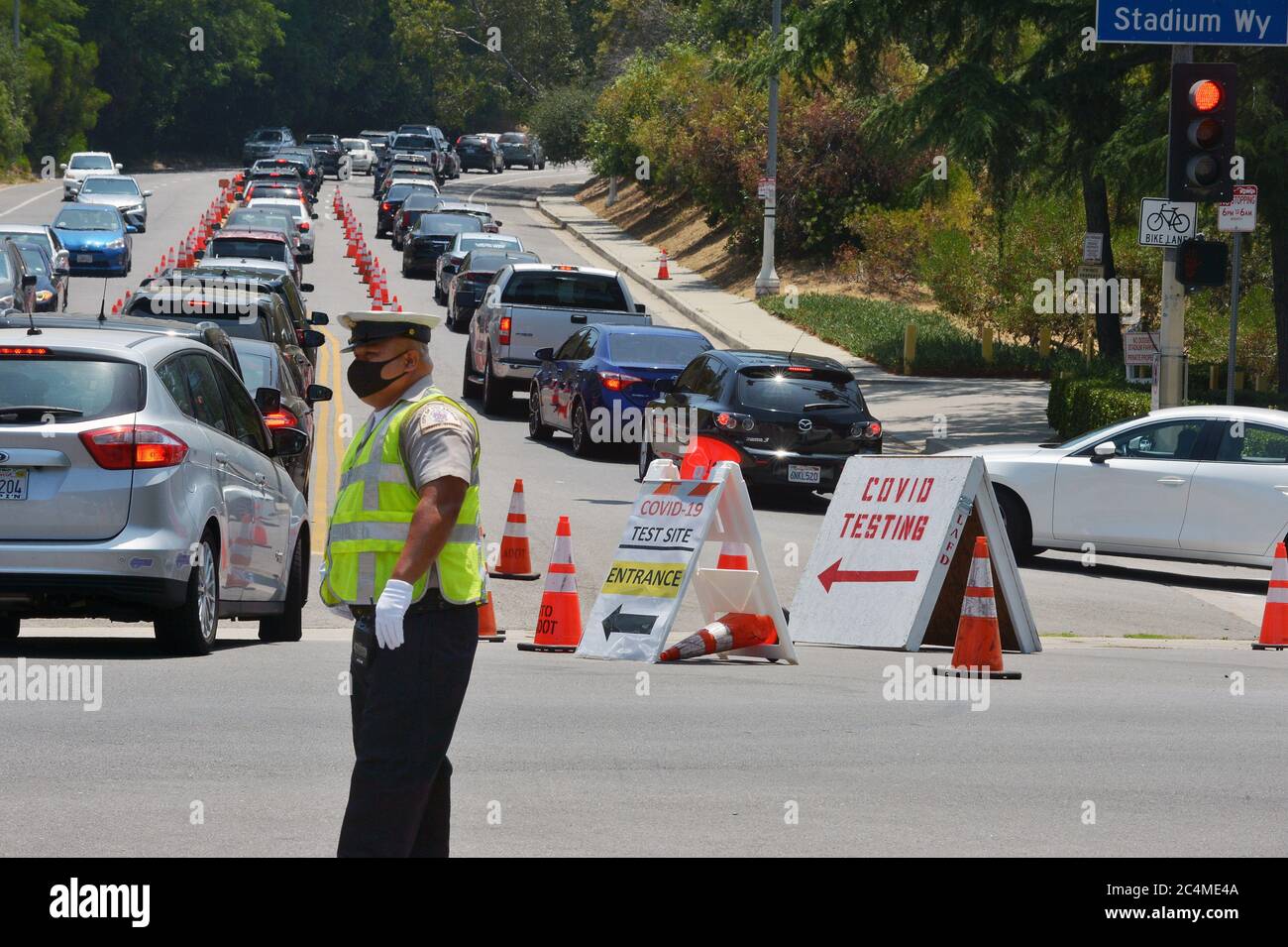 Dodger Stadium Parking Lot Hi Res Stock Photography And Images Alamy