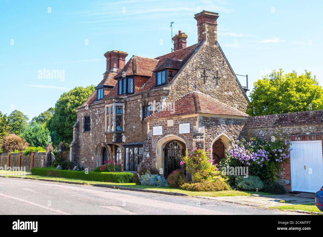 The Armoury, Winchelsea, next to the town well in Castle Street, East Sussex, UK Stock Photo