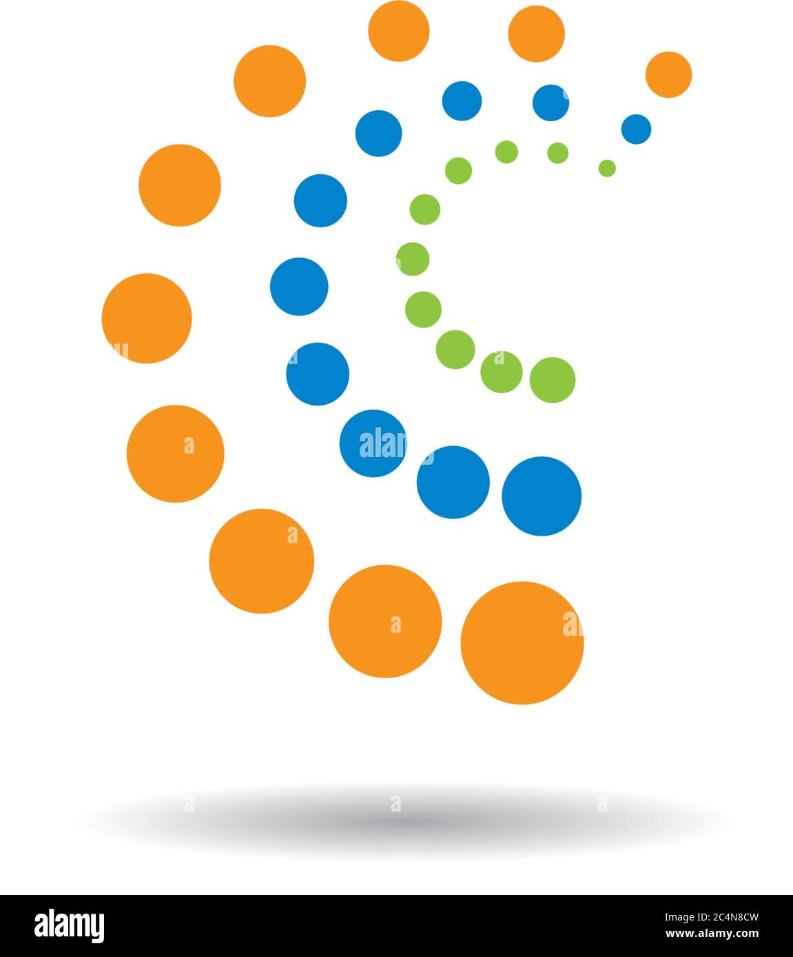Molecule logo template vector icon illustration design Stock Vector ...