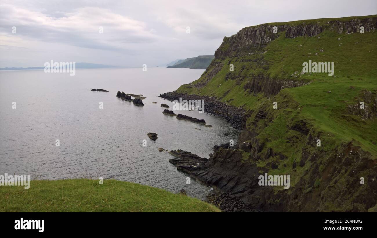 Coastline of Isle of Skye Stock Photo